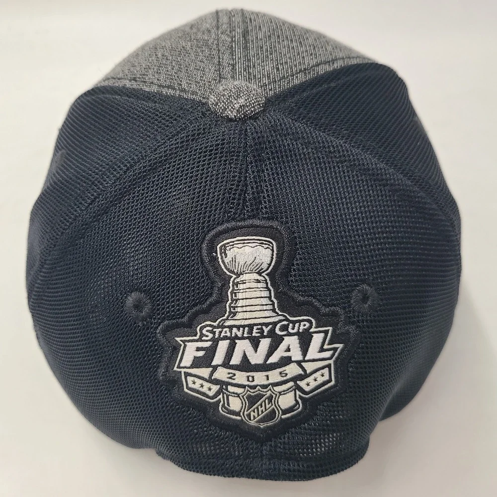 Chicago Blackhawks Hat Snapback 2015 Conference Champions‎ Reebok Mesh Gray NHL
